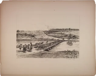 I ponti di barche, 1876